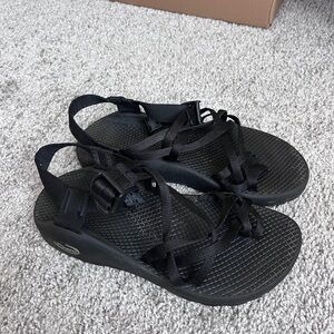 Chaco Women's Black Strappy Sandals